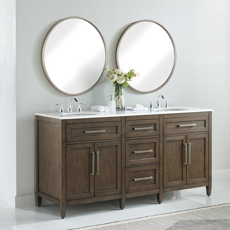 Sand & Stable Dash 71'' Freestanding Double Bathroom Vanity with